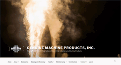 Desktop Screenshot of genuinemachine.com