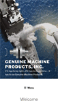 Mobile Screenshot of genuinemachine.com